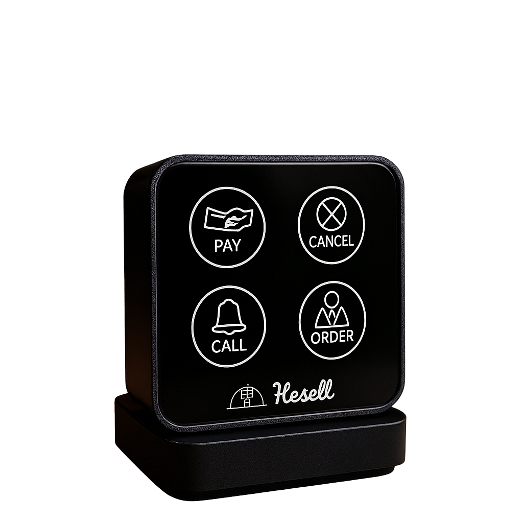 Hesett table button
